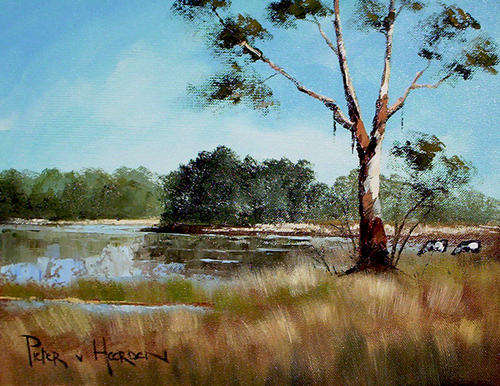 Farmscene 2 (300mm x 400mm)