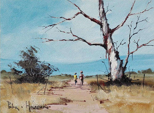 Old tree  (300mm x 400mm)