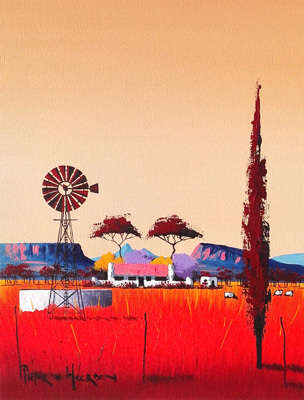 The windmill (400mm x 300mm)