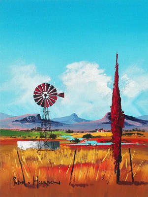 The windmill (400mm x 300mm)