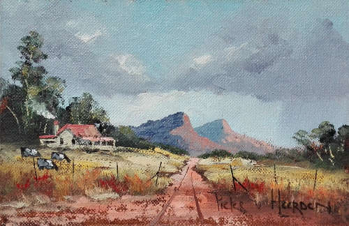 Beeste wat wei (155mm x 230mm)