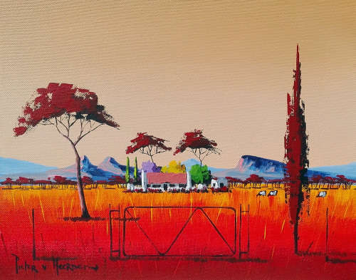 The tree (300mm x 400mm)