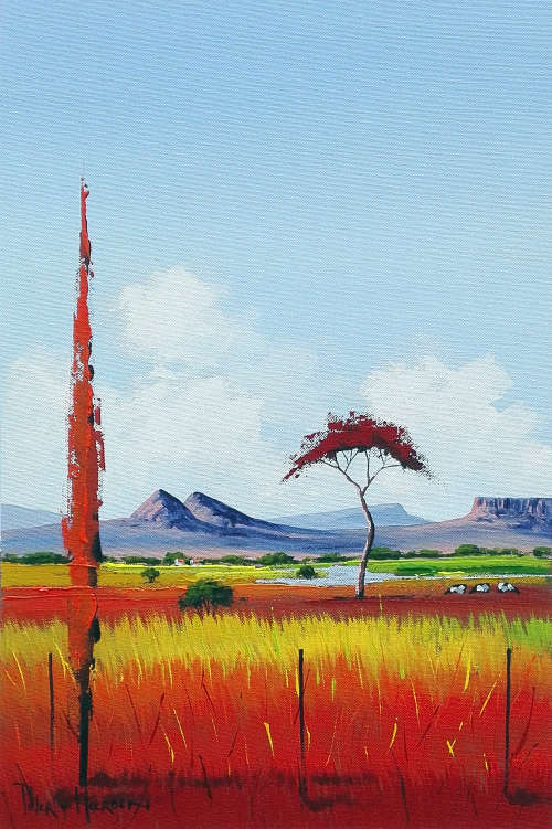 Colourful Landscape 1 (600mm x 400mm)