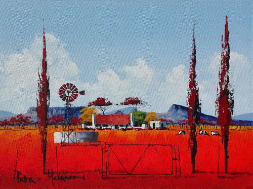 Old Farmhouse (300mm x 400mm)