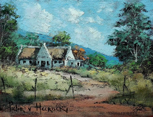 Mountain House (200mm x 250mm)