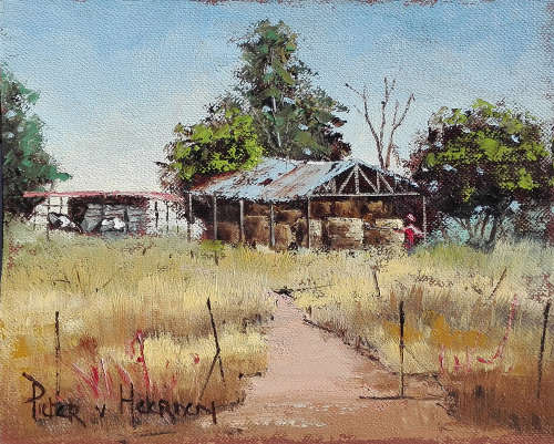 The Barn (200mm x 250mm)