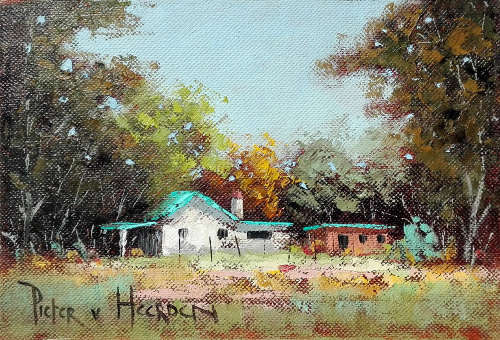 Old Farmhouse(155mm x 230mm)