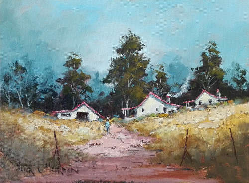 Going home (300mm x 400mm)