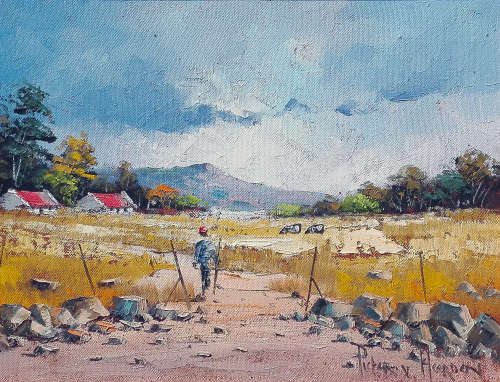 Going home (300mm x 400mm)