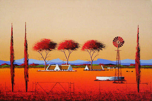 Farm scene (Big Painting)