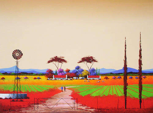 Planttyd (Big Painting - 900 x 1200)