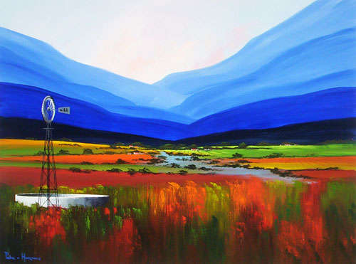 The Valley (Large Painting - 900 x 1200)