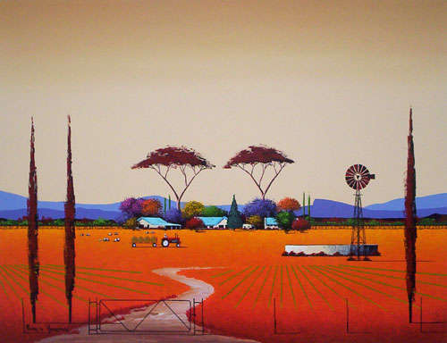 Farm: Moeggewerk(Large Painting - 900 x 1200)