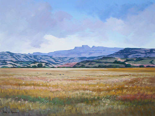 Drakensberge (Large Painting - 900 x 1200)