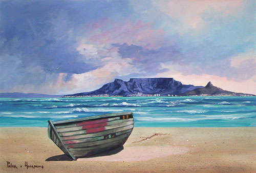 Old fishing-boat (600mm x 900mm)