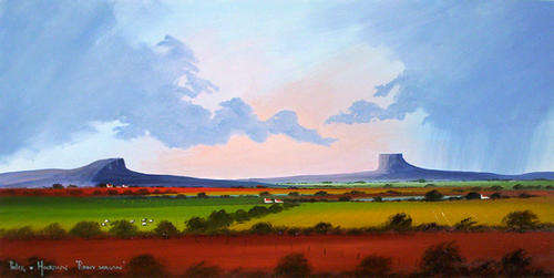 Rainy season ( Painting - 600mm x 1200mm)