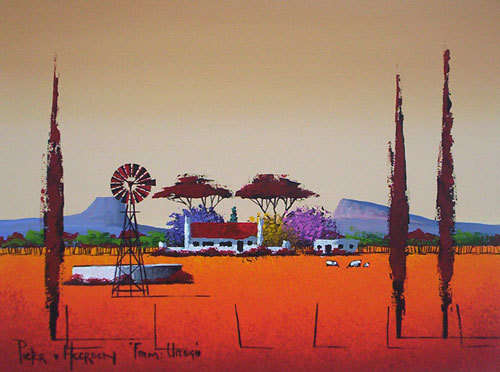 Farm: Uitsig 1 (300mm x 400mm)