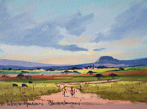 Blesbokfontein (300mm x 400mm)