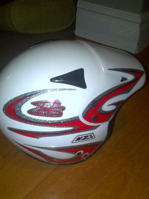 NZI Mens Trial Helmet Carbon - Size small 55-56cm