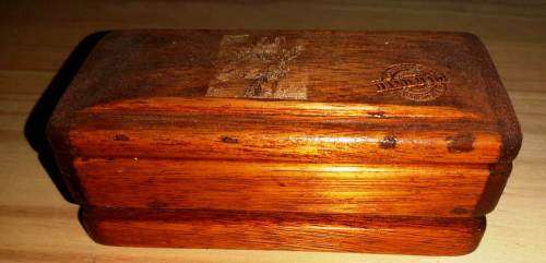 Kiaat pocket knife box