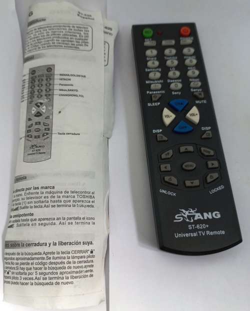 Universal TV remote