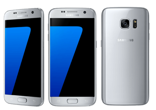 Samsung S7 Edge Silver Titanium 32GB - FREE GEAR VR