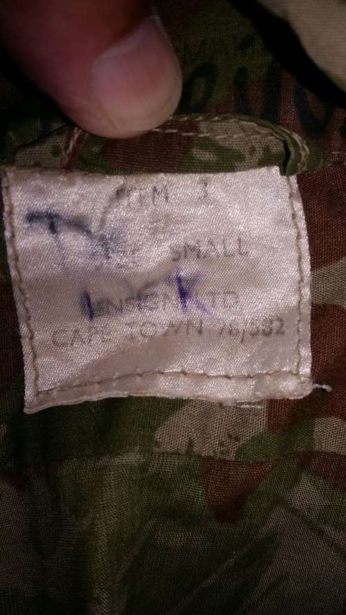 1980 SWA Koevoet camo set(Auction 2)