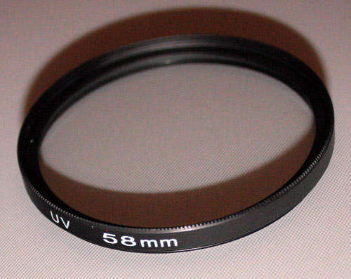 UV Filter 58mm for Canon (Round case) - Local SA Stock!
