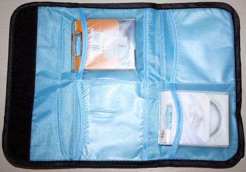 Filter Wallet with 4 pockets for DSLR lens filters