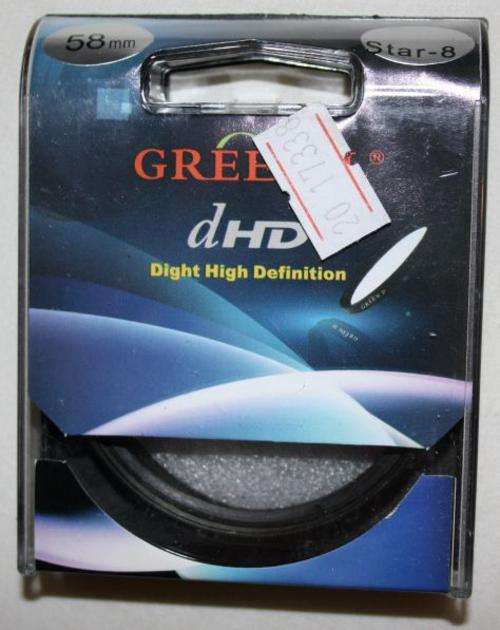 8 Point Star burst filter - 58mm for Canon DSLR