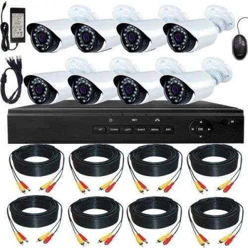 HIGH QUALITY 8 CHANNEL cctv HD kit