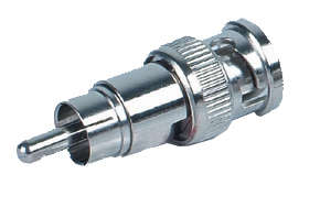 BNC Male to RCA Male connectors