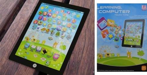 KIDS LEARNING TOUCH PADS pink or blue