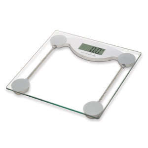 PERSONAL GLASS SQUARE DIGITAL SCALE