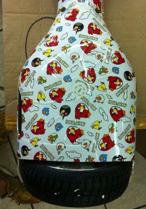 EXCLUSIVE Angry bird Design HOVERBOARD Remote+bluetooth+led lights