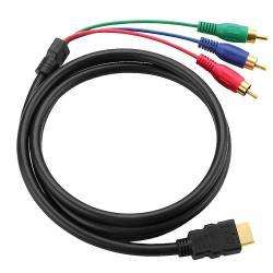 High quality 1.5m HDMI to 3 RCA Cable