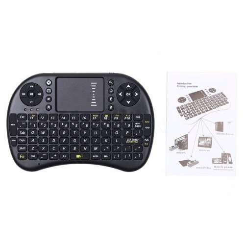 New 2.4G Mini USB Wireless Keyboard Touchpad Fly Mouse Air Mouse Remote Control PS3 Android TV PC