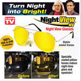 Night View Nv Nightview Yellow Glasses Night Vision Sunglass HD Vision