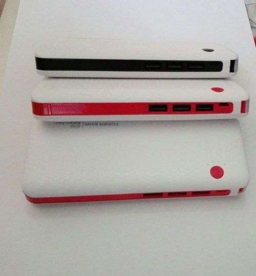 Fashionable 3 USB port 15000mah powerbank