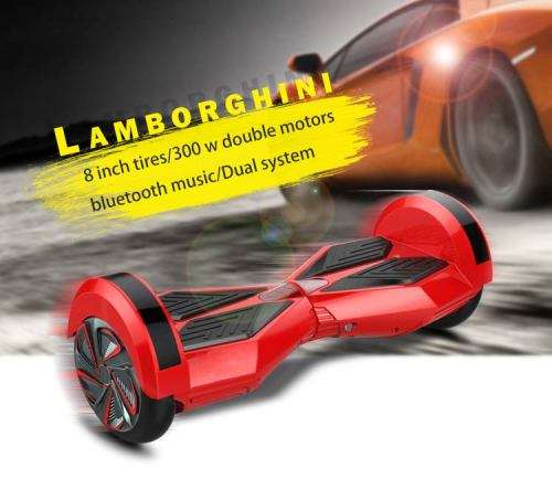 8" Inch Lamborghini Electroplate Hoverboard With Bluetooth/remote HOT!!!!!!!!!!!!!!