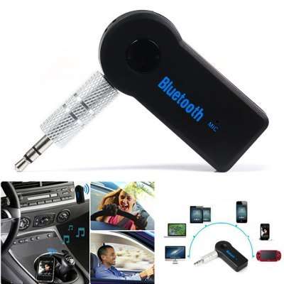 Bluetooth 3.0 Car Audio Music Receiver with Handsfree Function Microphone