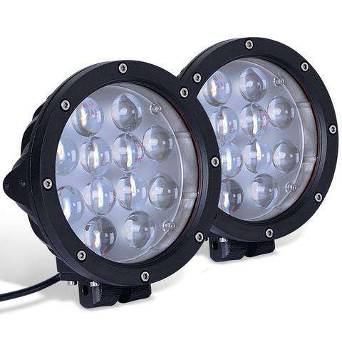 7 Inch 4D Projector Spot Round Led Work Light Off Road Fog Light Driving Light BULK ONLY