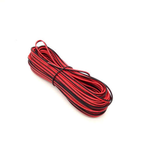 Bulk only from 6//RED/BLACK PVC insulated speaker wire