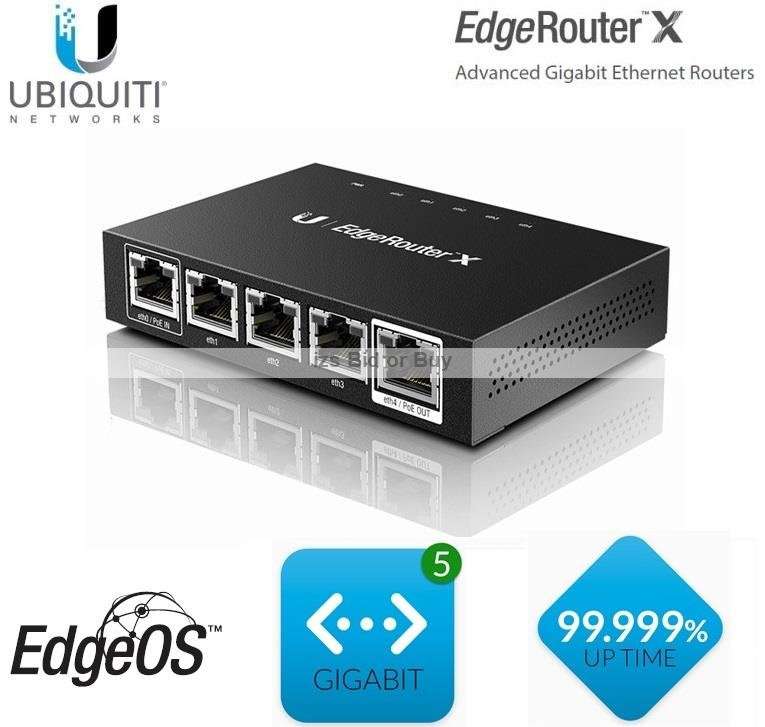Ubiquiti EdgeRouter X Advanced Gigabit Ethernet Router ***5 Port ***