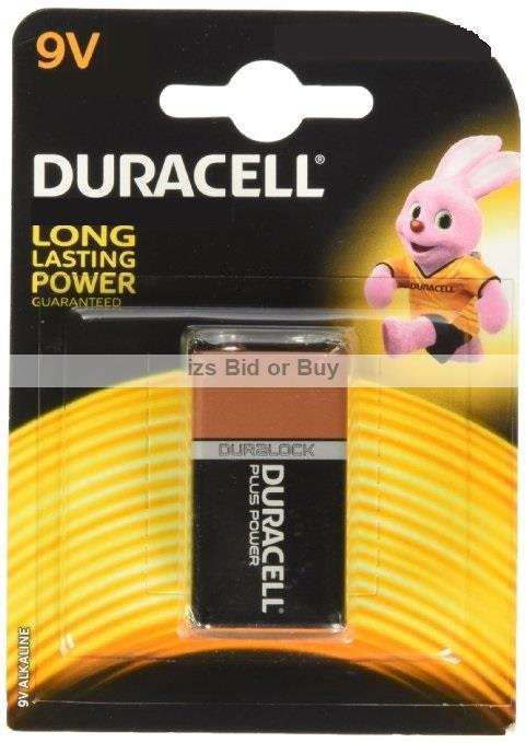 Duracell Duralock 9V Battery