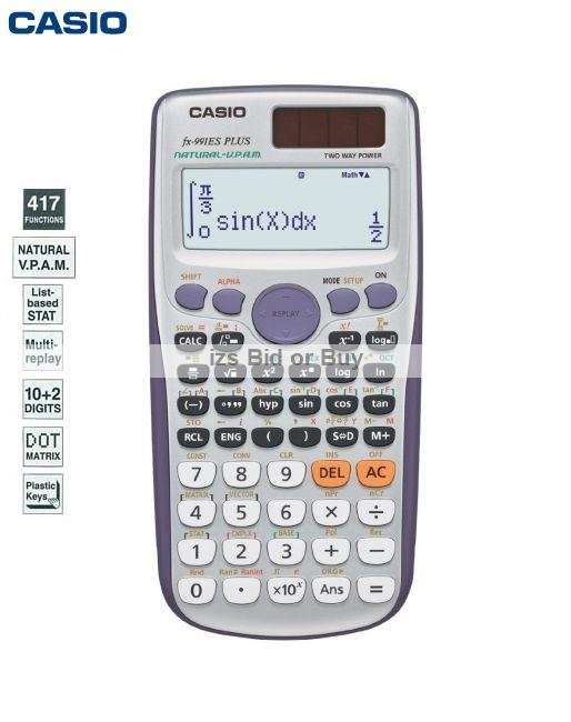 Casio Scientific Calculator fx-991ES Plus ***NO RESERVE***