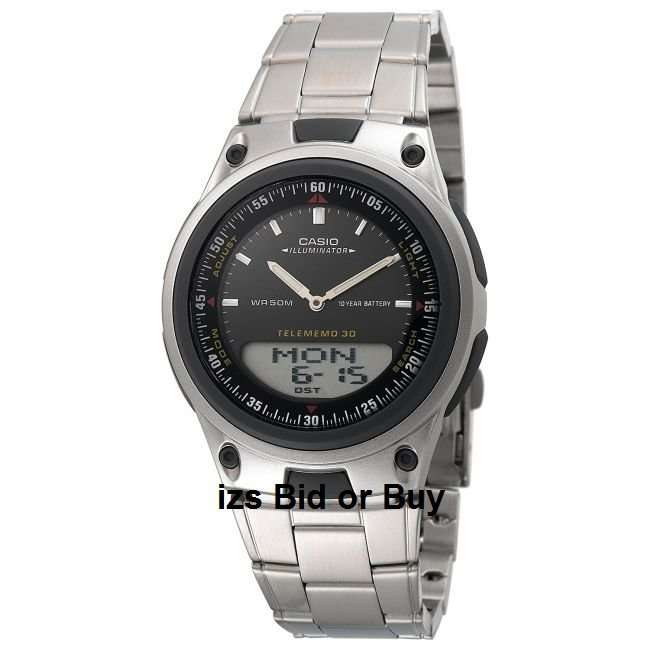 Casio Analogue & Digital Water Resistant Men's Watch *** WOW ***