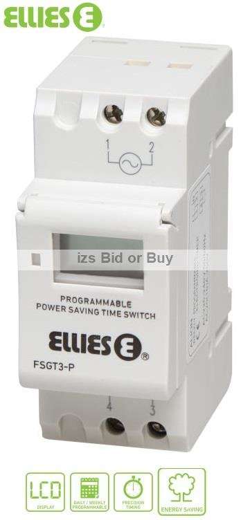 Ellies Programmable Timer Switch ***NO RESERVE*** WOW