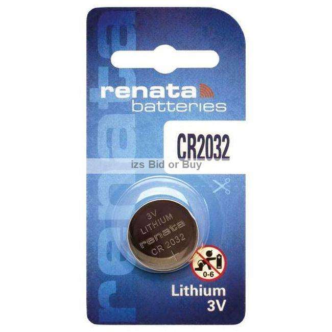 Renata CR2032 Lithium 3V Battery