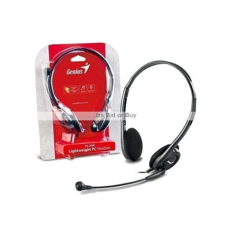 Genius Lightweight PC Headset ***NO RESERVE*** WOW